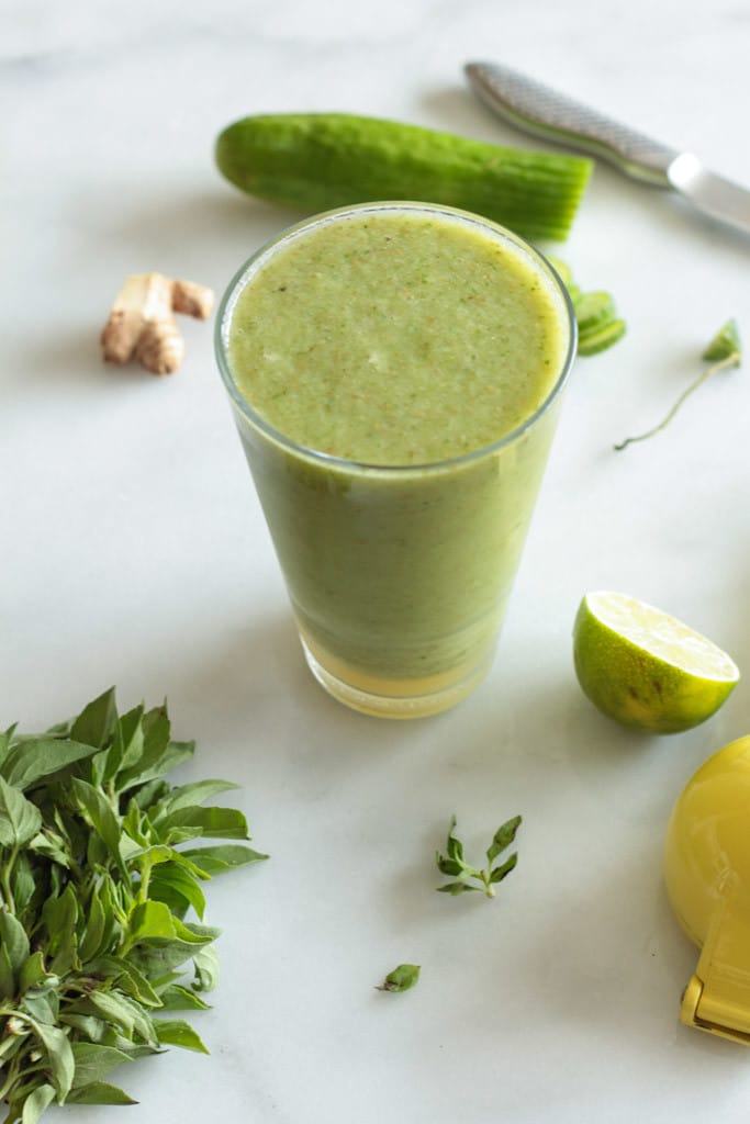 Cucumber Green Tea Cooler