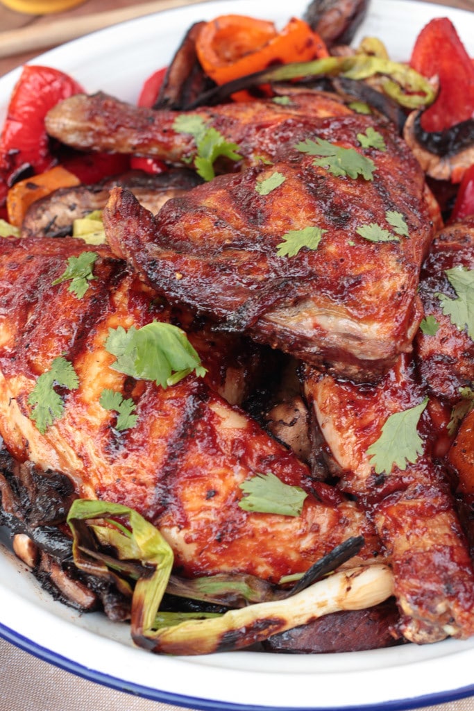Chipotle Peach BBQ Chicken