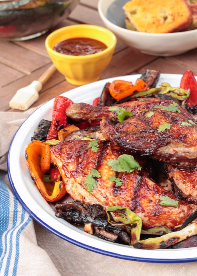 Chipotle Peach BBQ Chicken