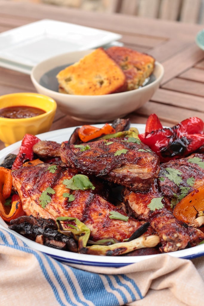 Chipotle Peach BBQ Chicken