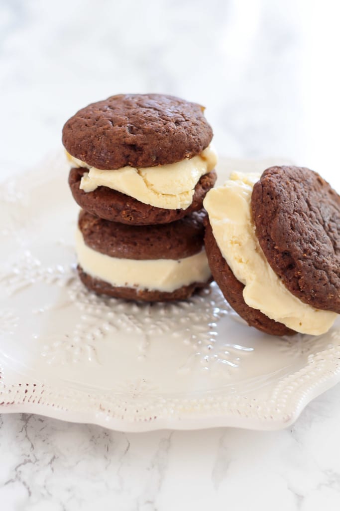 Gingerbread Ice Cream Sandwiches