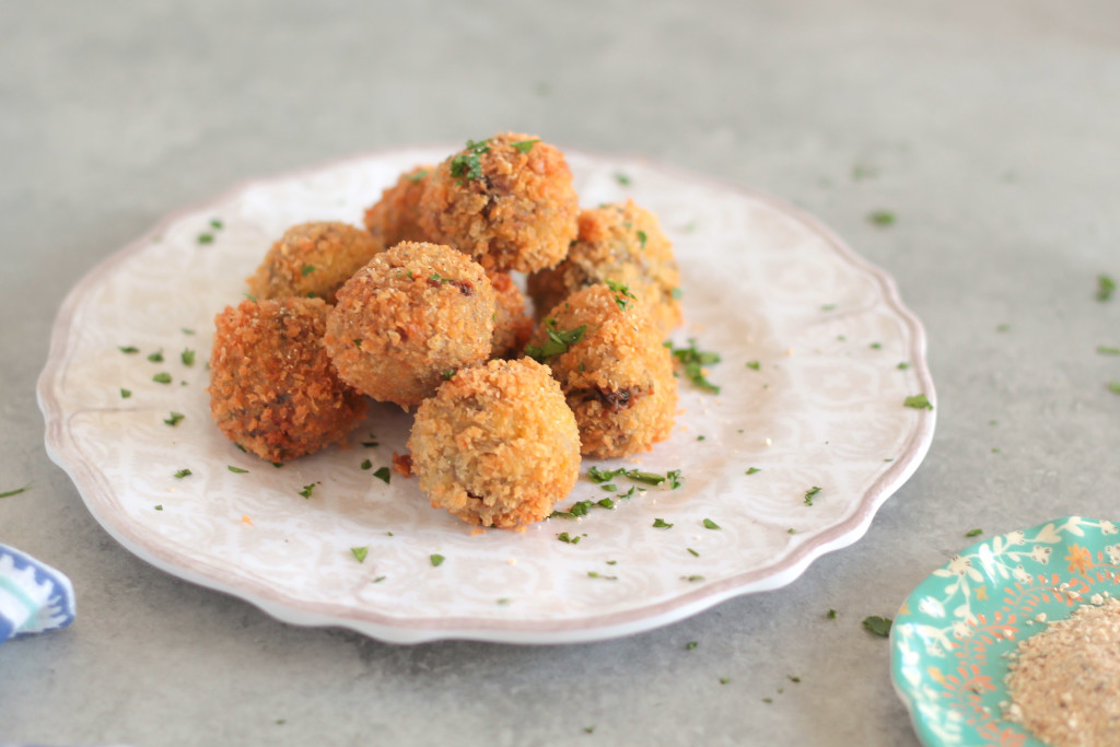 Mushroom and Goat Cheese Croquettes