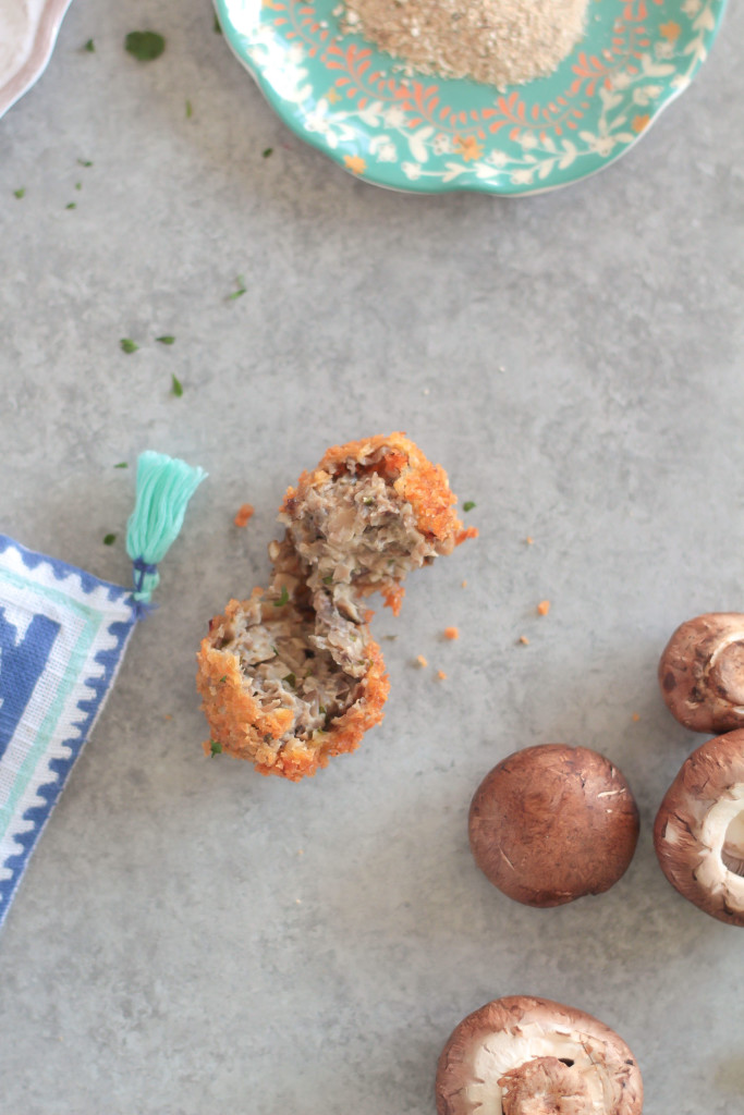 Mushroom and Goat Cheese Croquettes