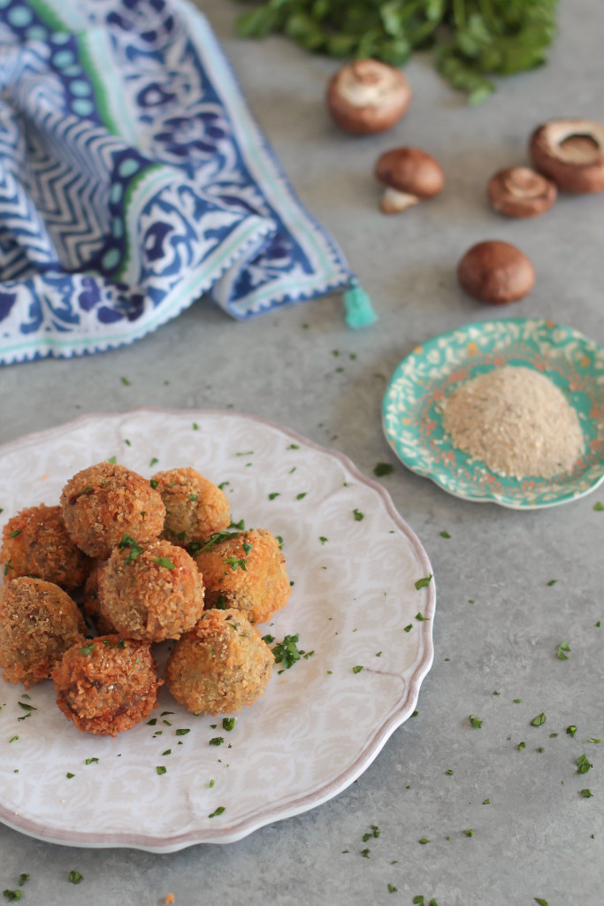 Mushroom and Goat Cheese Croquettes