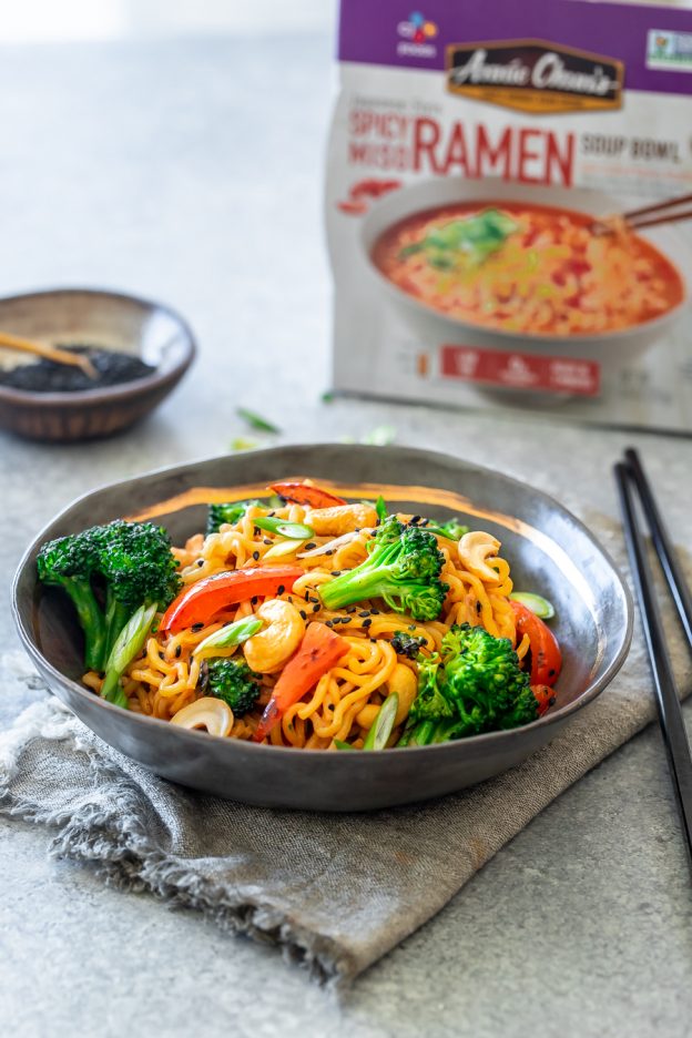 Spicy Miso Ramen Stir Fry Le Petit Eats